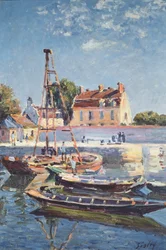 Segelboote, ca. 1885